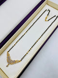 1 GRAM GOLD PLATING LADIES MANGALSUTRA FOR WOMEN DESIGN A-8