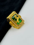 1 GRAM GOLD HOURSE RING FOR MEN DESIGN A-1046