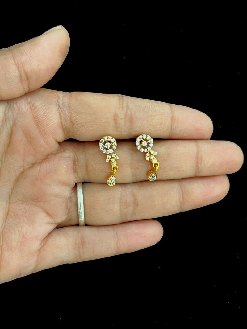 1 GRAM GOLD LADIES EARING FOR WOMEN DESIGN A-47