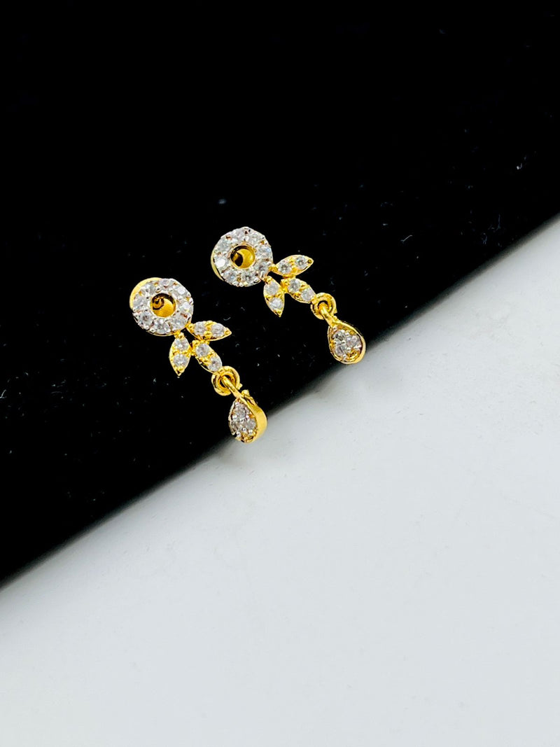 1 GRAM GOLD LADIES EARING FOR WOMEN DESIGN A-50
