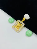 1 GRAM GOLD GOGA MAHARAJ PENDANT FOR MEN DESIGN A-505