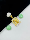 1 GRAM GOLD JAGUAR PENDANT FOR MEN DESIGN A-506