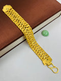 1 GRAM GOLD FORMING 2 LINE SINGAPURI BRACELET FOR MEN DESIGN A-142