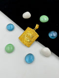 1 GRAM GOLD BAPA SITARAM PENDANT FOR MEN DESIGN A-515