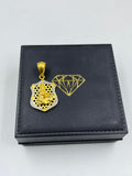1 GRAM GOLD PLATED KRISHNA PENDANT FOR MEN DESIGN A-520