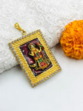 1 GRAM GOLD MAA KHODIYAR MAA PENDANT FOR MEN DESIGN A-527
