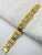 1 GRAM GOLD MUDRA DIAMOND BRACELET FOR MEN DESIGN A-371