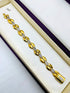 1 GRAM GOLD DIAMOND BRACELET FOR MEN DESIGN A-375