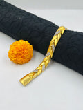 1 GRAM GOLD FORMING DIAMOND BRACELET FOR MEN DESIGN A-380