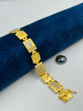1 GRAM GOLD DIAMOND BRACELET FOR MEN DESIGN A-432