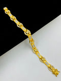 1 GRAM GOLD DIAMOND BRACELET FOR MEN DESIGN A-426