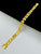 1 GRAM GOLD FORMING DIAMOND BRACELET FOR MEN DESIGN A-433