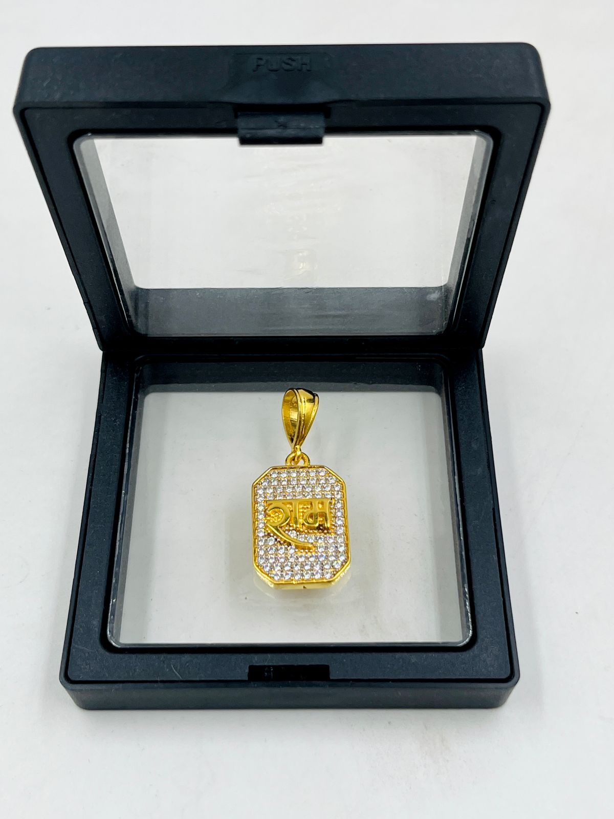 1 GRAM GOLD RAM (RAMJI) PENDANT FOR MEN DESIGN A-544