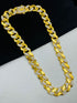 1 GRAM GOLD PLATED HEAVY LOOK DIAMOND CHAIN FOR MEN DESIGN A-712