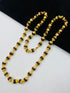 1 GRAM GOLD FORMING RUDRAKSHA MALA FOR MEN DESIGN A-83