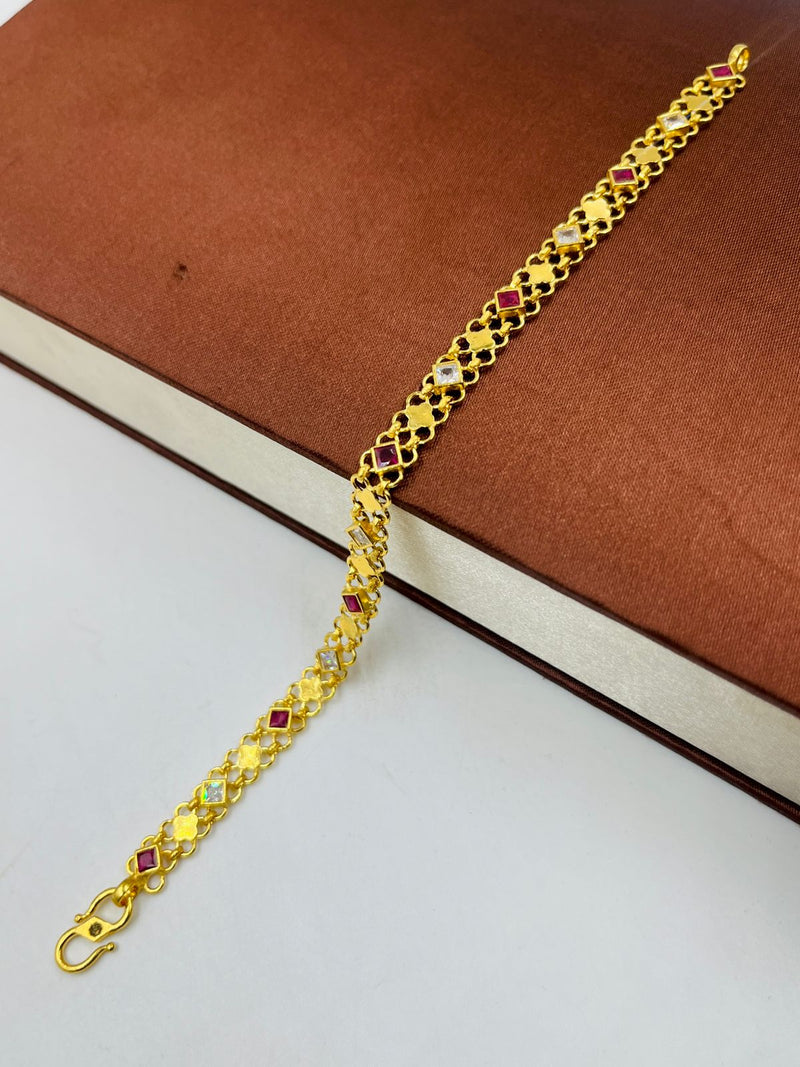 1 GRAM GOLD FORMING BRACELET FOR WOMEN DESIGN A-2
