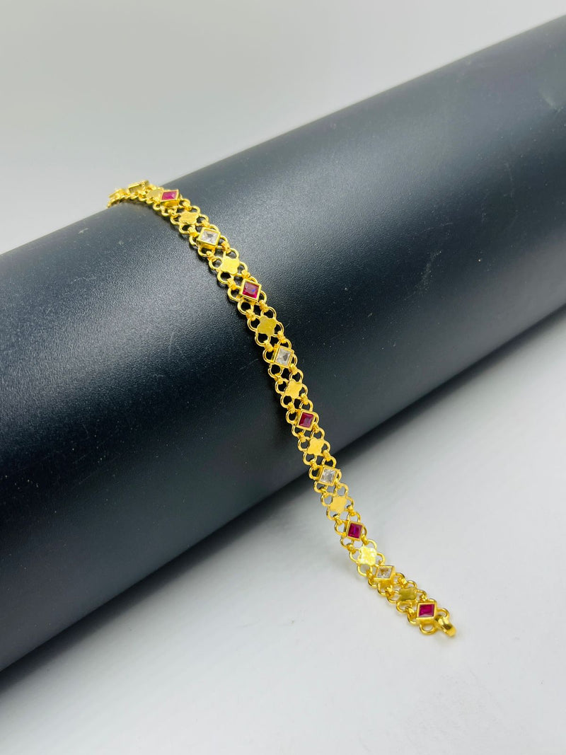 1 GRAM GOLD FORMING BRACELET FOR WOMEN DESIGN A-2