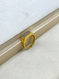 1 GRAM GOLD DIAMOND RING FOR MEN DESIGN A-1085