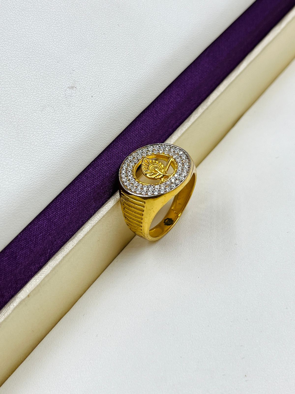 1 GRAM GOLD MORPINCH RING FOR MEN DESIGN A-1088