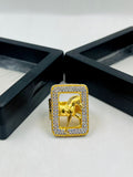 1 GRAM GOLD PLATING HORSE RING FOR MEN DESIGN A-323
