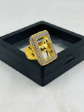 1 GRAM GOLD PLATING HORSE RING FOR MEN DESIGN A-323
