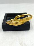 1 GRAM GOLD FORMING OM (AUM) KADLI (BACHA KADLI) DESIGN A-3