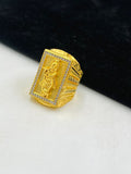 1 GRAM GOLD KRISHNA RING FOR MEN DESIGN A-1104