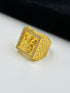 1 GRAM GOLD HANUMAN DADA RING FOR MEN DESIGN A-1111