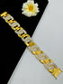 1 GRAM GOLD FORMING DIAMOND BRACELET FOR MEN DESIGN A-457