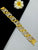 1 GRAM GOLD FORMING MUDRA DIAMOND BRACELET FOR MEN DESIGN A-456