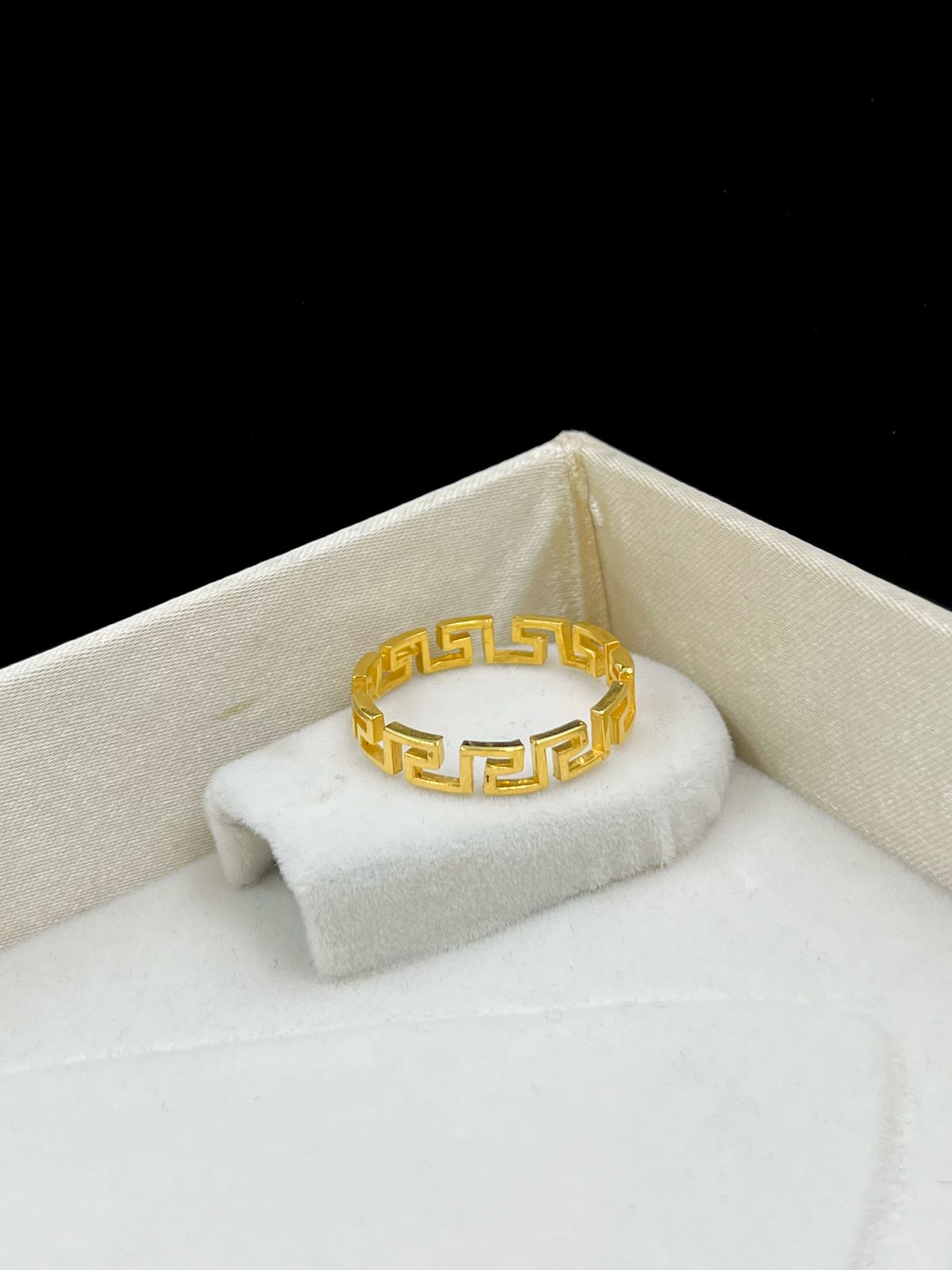 1 GRAM GOLD FORMING NEW THUMB RING FOR MEN DESIGN A-1119