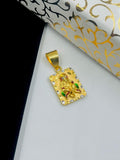 1 GRAM GOLD FORMING GANPATI BAPPA PENDANT FOR MEN DESIGN A-146