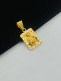 1 GRAM GOLD FORMING GANPATI BAPPA PENDANT FOR MEN DESIGN A-146