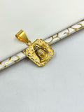 1 GRAM GOLD FORMING MAHADEV PENDANT FOR MEN DESIGN A-154