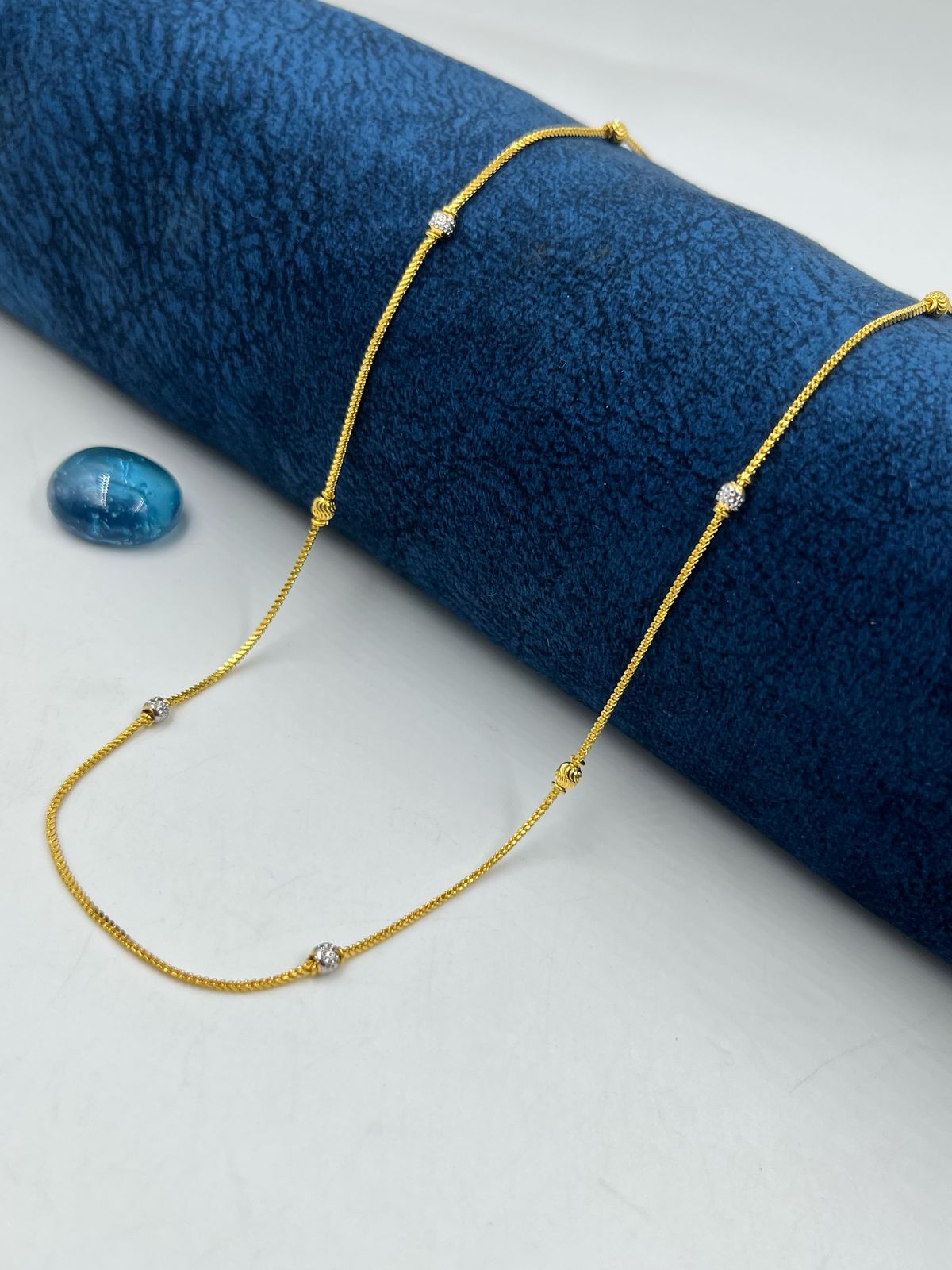 1 GRAM GOLD LADIES CHAIN , WOMEN'S CHAIN FOR DESIGN A-8