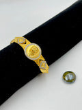 1 GRAM GOLD FORMING LION BRACELET FOR MEN DESIGN A-103