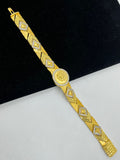 1 GRAM GOLD FORMING SURYA BRACELET FOR MEN DESIGN A-102