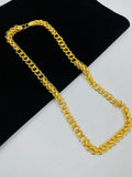 1 GRAM GOLD FORMING NEW KOYLI WITH ROUND KADI CHAIN FOR MEN DESIGN A-672