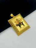 1 GRAM GOLD MELDI MAA PENDANT FOR MEN DESIGN A-348