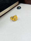 1 GRAM GOLD FORMING $ (DOLLER) SIGN RING FOR MEN DESIGN A-501