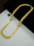 1 GRAM GOLD KOYLI WITH NAWABI CHAIN FOR MEN DESIGN A-519
