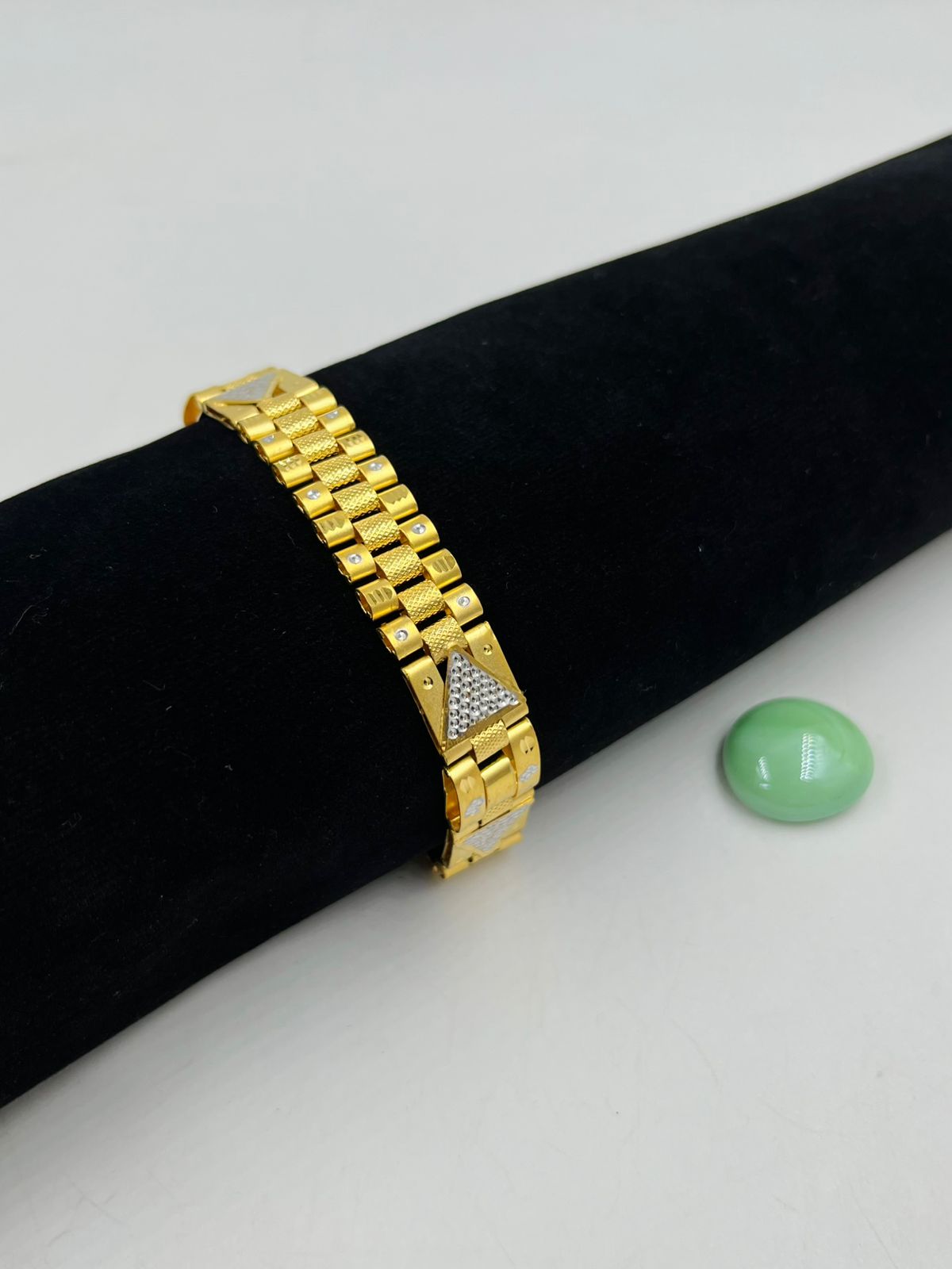 1 GRAM GOLD PASI BRACELET FOR MEN DESIGN A-465