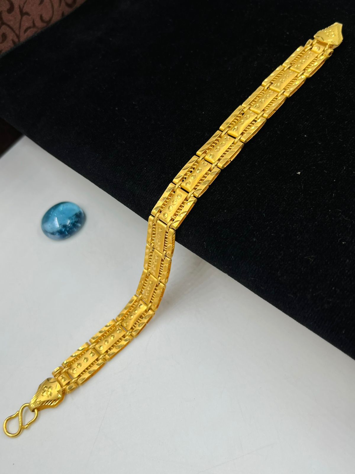 1 GRAM GOLD PASI BRACELET FOR MEN DESIGN A-469