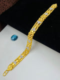 1 GRAM GOLD PASI BRACELET FOR MEN DESIGN A-471