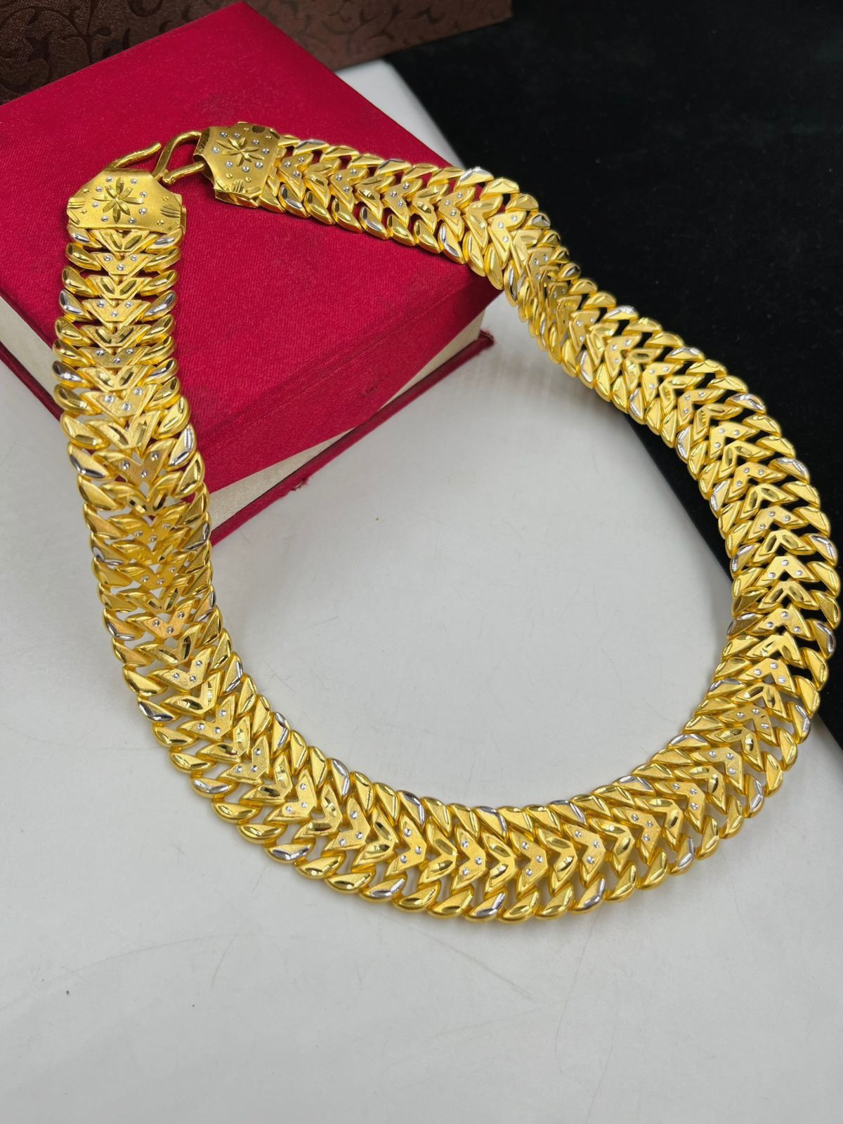 2 LINE SINGAPURI CHAIN FOR MEN DESIGN-A9
