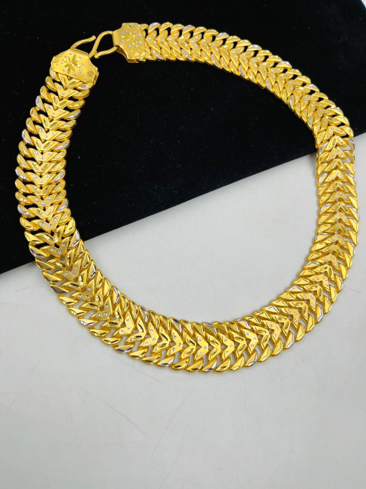 2 LINE SINGAPURI CHAIN FOR MEN DESIGN-A9