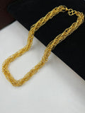 1 GRAM GOLD RASSA (GOP) CHAIN FOR MEN DESIGN  A-282