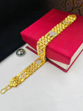 1 GRAM GOLD PLATING PASI BRACELET FOR MEN DESIGN A-478