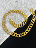 1 GRAM GOLD ROUND GOL KADI CHAIN FOR MEN DESIGN A-460