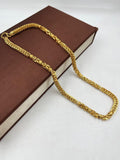 1 GRAM GOLD FORMING ROUND RING CHAIN FOR MEN DESIGN A-205
